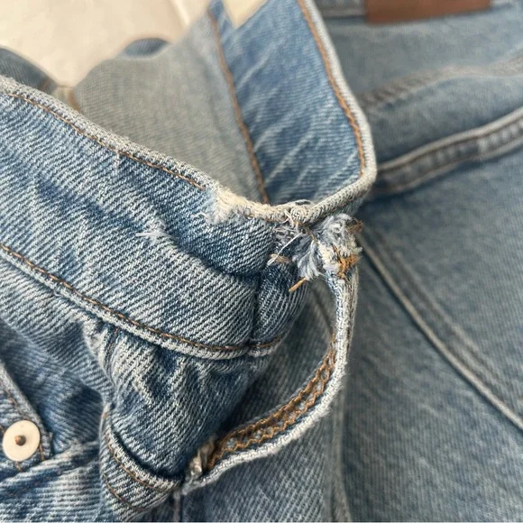 Madewell The High Slim Boy Jean Size 25 Women - Picture 12 of 13